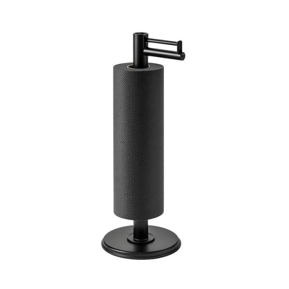 Estavia Matte Black Paper Towel Stand