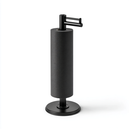 Estavia Matte Black Paper Towel Stand
